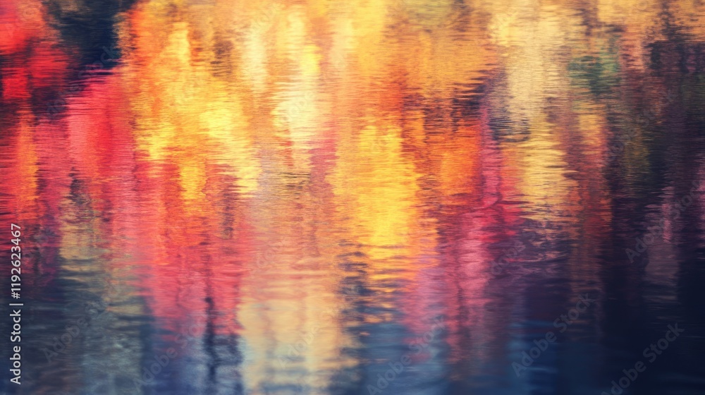 Poster bokeh lighting reflections in vibrant colors creating a beautiful abstract background for artistic d