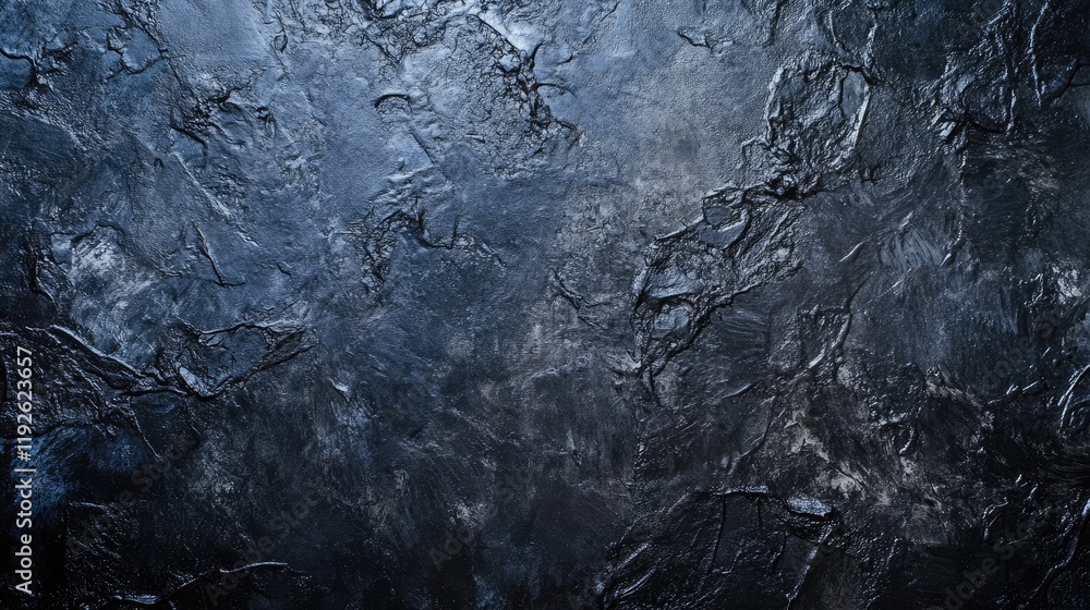 Poster textured black cement and stucco wall backdrop featuring a grunge look with dark gradient effect ide