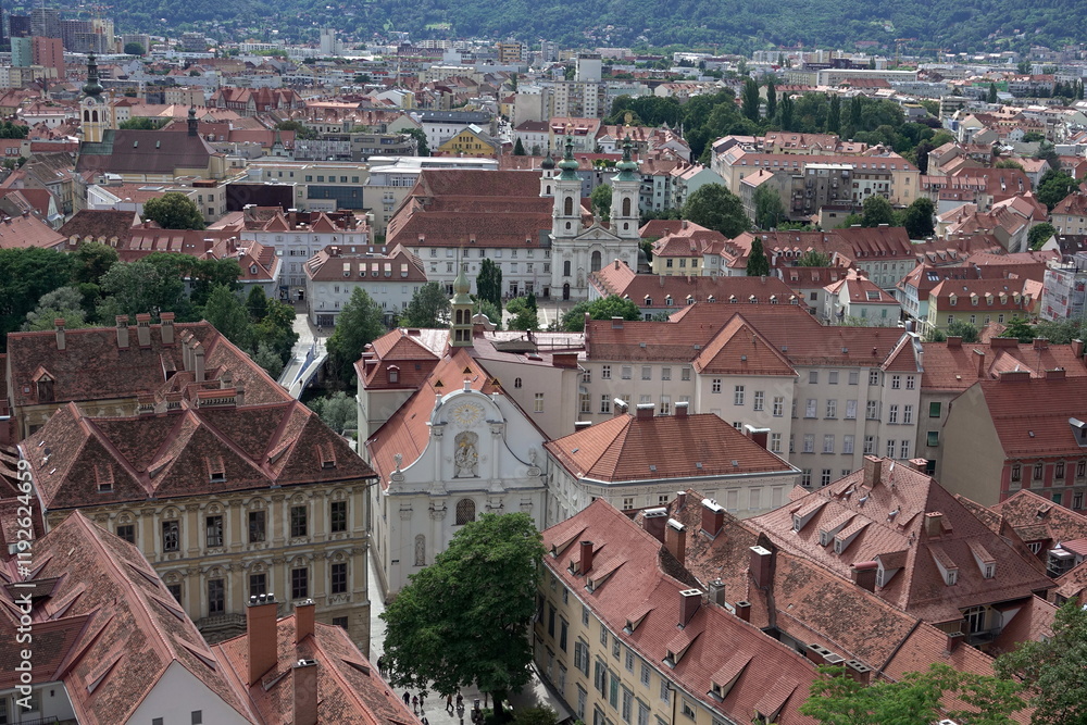 Canvas Prints Mariahilferkirche in Graz