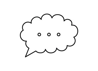 Speech icon set editable vector stock illustration