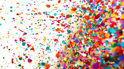 A Colorful Explosion of Confetti, A Festive Celebration