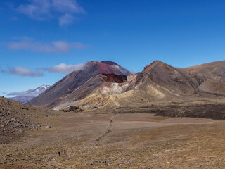 Crat&egrave;re rouge Ngauruhoe