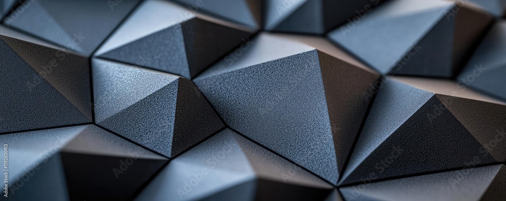 Poster studio absorber concept. close-up of a textured surface featuring intricate geometric patterns in da