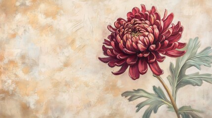 Vintage floral grunge textures with pink flowers and blossoms on old paper