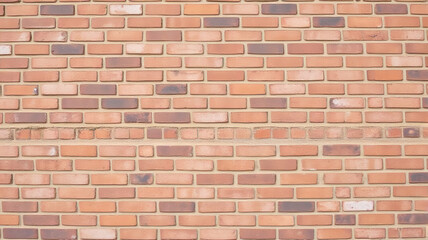 Obraz premium Brown brick wall background