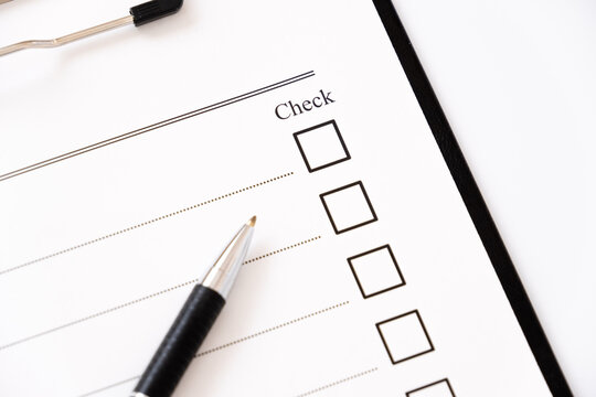 チェックリストやTo do list