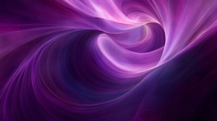 Fototapeta premium Abstract Purple Swirling Energy Flowing Design
