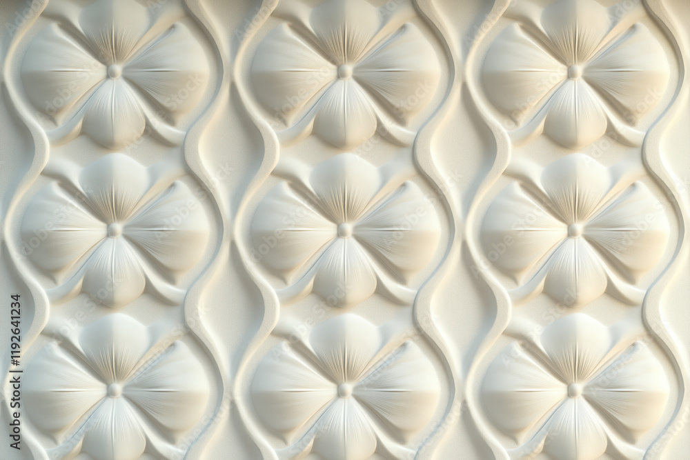 Poster sophisticated classical 3d pattern. ancient ornament. background image. created with generative ai t