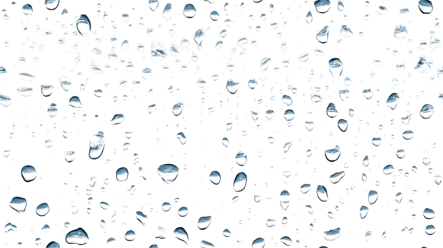 Water Drops on a Surface - Abstract Pattern