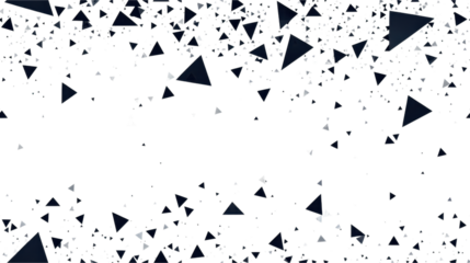 Abstract Geometric Triangles Pattern Design