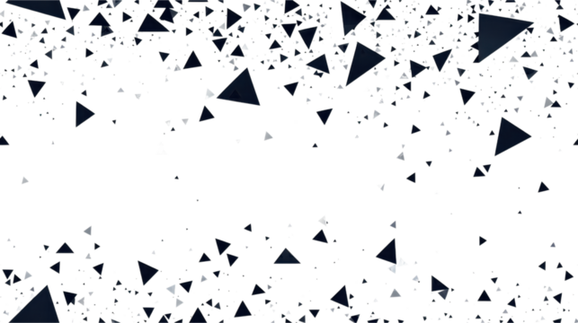 Abstract Geometric Triangles Pattern Design