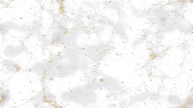 Global Network of City Lights - A Stunning Night Sky View