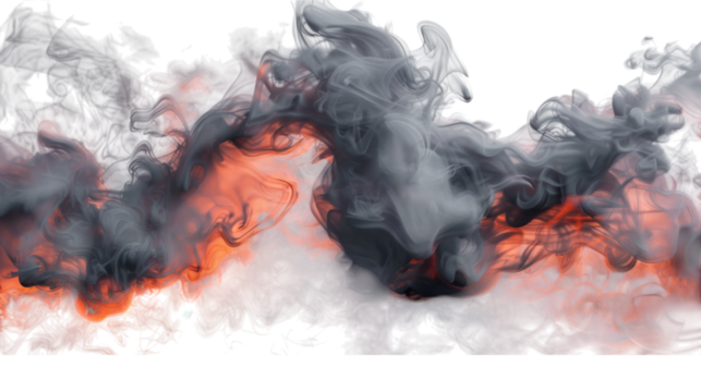 Abstract Smoke and Fire Art: A Visual Symphony of Colors