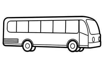 City Bus Line Drawing