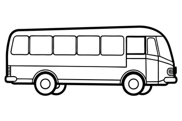 City Bus Line Drawing