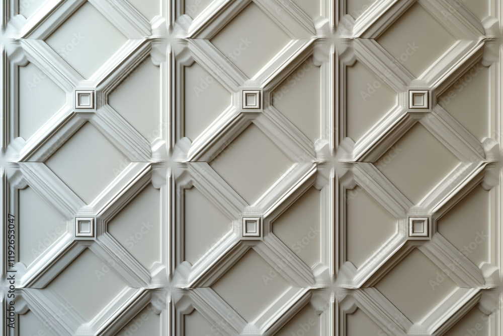 Poster sophisticated classical geometric 3d pattern. ancient ornament. background image. created with gener