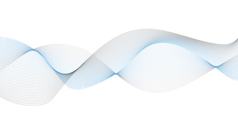 Abstract colorful wave and curve lines with technology background. Abstract frequency sound wave technology and science background. Wavy banner, template design.	
