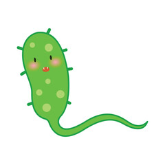 vibrio cholera bacteria infection disease concept