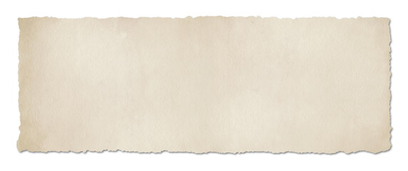 Old parchment paper texture background. Horizontal banner