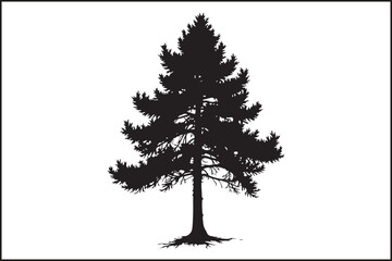 Cedar Tree Silhouette Bundle