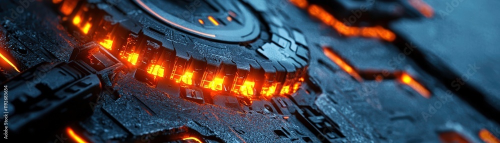 Poster exploring conceptual computer case design a high fidelity color palette showcase