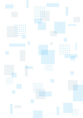 四角形が並ぶ幾何学模様の背景