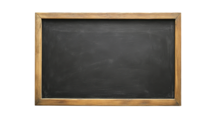 Antique Wooden Framed Blackboard - A Timeless Educational Tool
