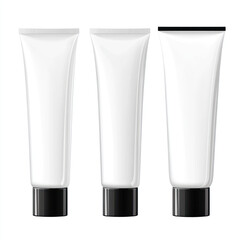 tube of cream isolated