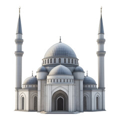 Fototapeta premium Makroudh isolated on a white background.