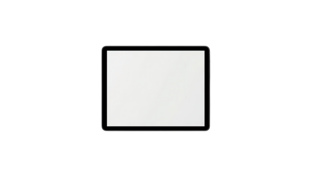 Blank Tablet Screen - Modern Digital Device
