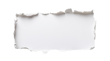 Blank Torn Paper Graphic Design for Posters and Backdrops