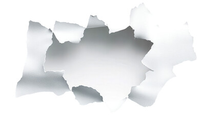 Abstract Torn Paper Design Graphic