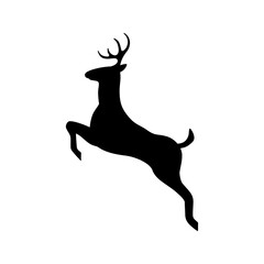 Deer pictogram icon isolated. Vector