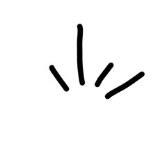 Obraz premium hand isolated on white background