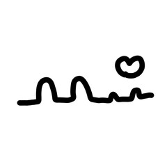 black and white chocolate