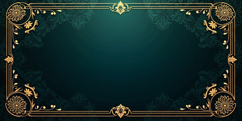 Eid Special, Vintage Frame With Ornament