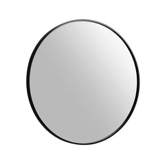 Oval Black Framed Mirror - Modern Wall Decor