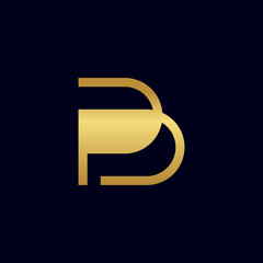 PB Or BP Line Logo Design Inspirations