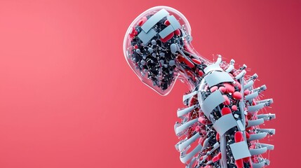 Digital Twin Representation of a Human Body with Glowing AI Technology
