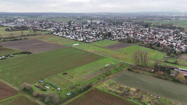 Felder bei Darmstadt-Wixhausen