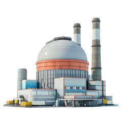 Nuclear Power Plant - Modern Industrial Facility