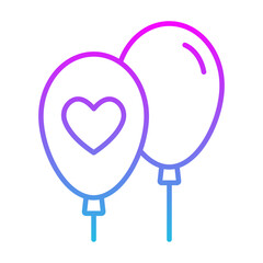 Balloons Icon