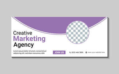Corporate  agency  Banner template