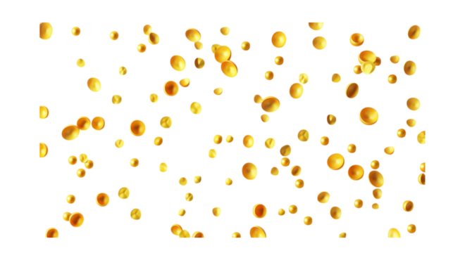 Golden Circle Pattern Background Design