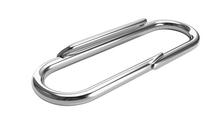 Sleek Oval Metal Clip - Industrial Grade