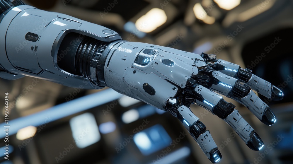 Poster advanced robotic hand: a glimpse into the future of technology
