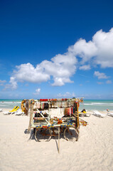 beach vendor Varadero Cuba
