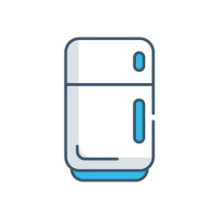 Refrigerator vector icon