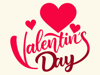 Templat love heart valentine day for decoration