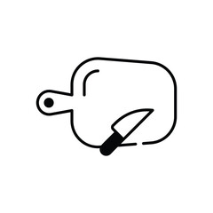 Cutting Board vector icon
